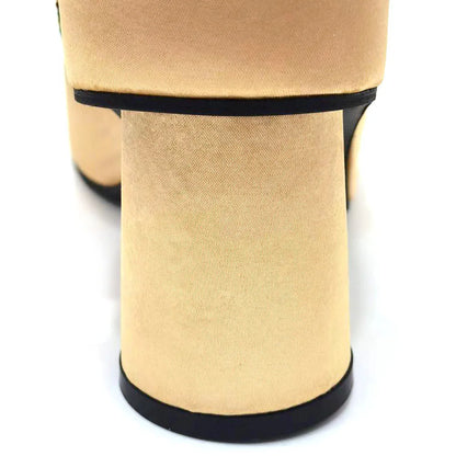 Gold Party Shoe and Bag for Wedding Italy Style Matching Shoes and Purse Set for Bride Bridal High Heels Sandals Bag