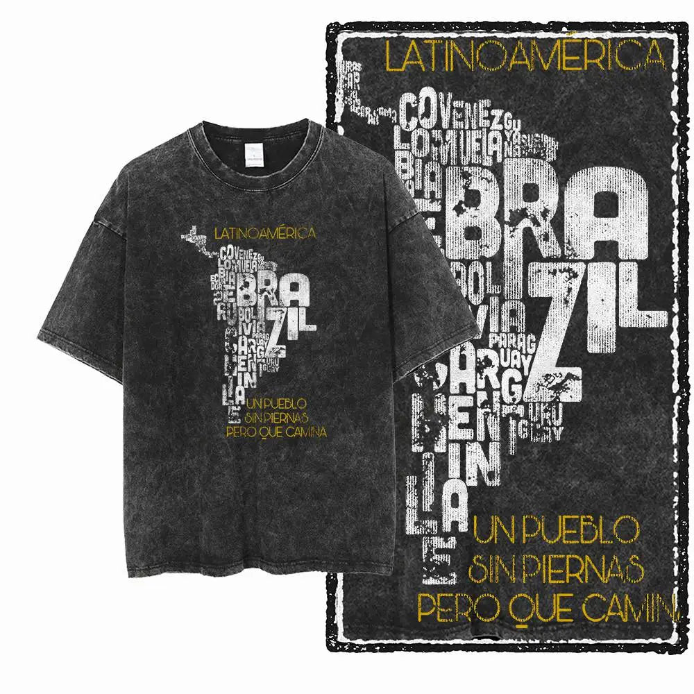 G25 Exclusive Cool Vintage Cotton  Men's COOLMIND Graphic T-shirt | Acid Washed  Streetwear Big Size O-neck men's Tee Tshirt