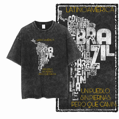 G25 Exclusive Cool Vintage Cotton  Men's COOLMIND Graphic T-shirt | Acid Washed  Streetwear Big Size O-neck men's Tee Tshirt