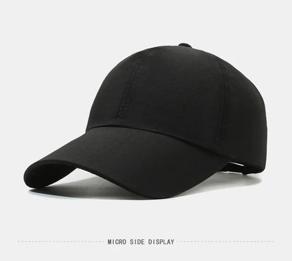 Summer New Ponytail Quick-Drying Sunscreen Hat Fisherman Hat Women Shade Cap Uv Protection Soft Top Hat