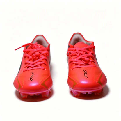 2026-F50 High Quality Mens Soccer Shoes Breathable Non-Slip Turf Soccer Cleats Pink TF/FG Training Football Boots Chuteira Campo