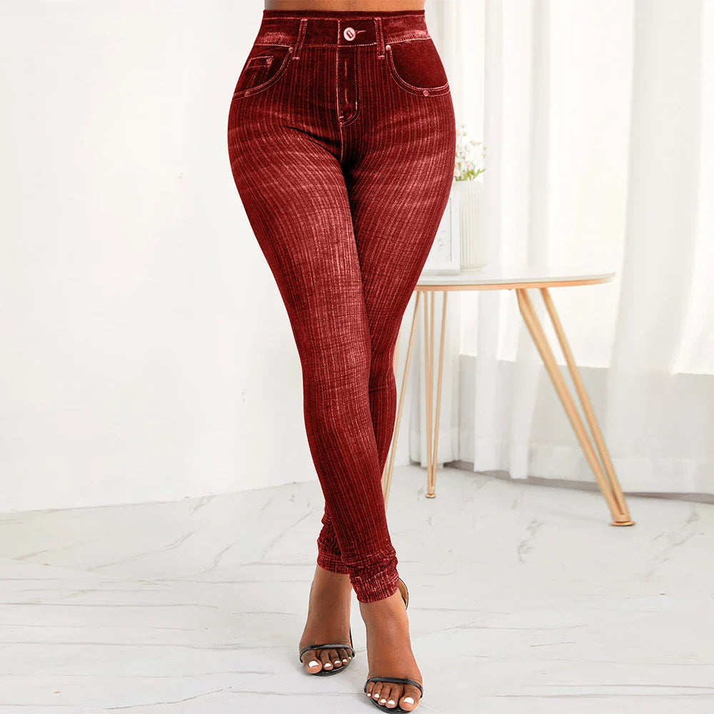 Women Clothing Summer High Waist Jeans