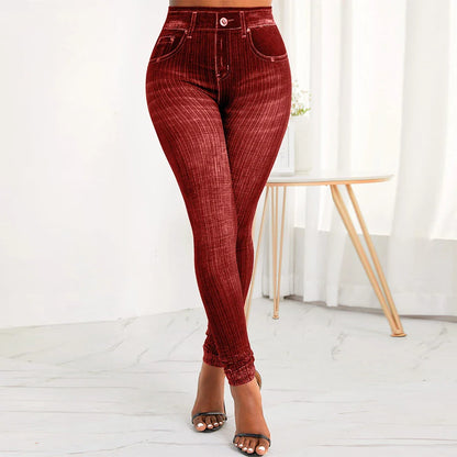 Women Clothing Summer High Waist Jeans