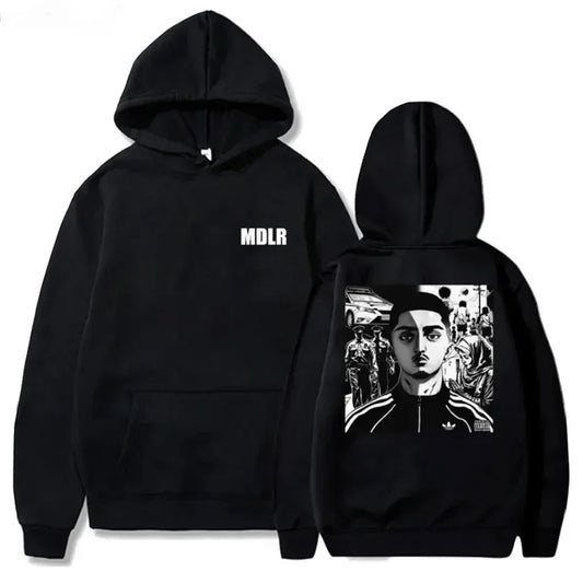 Print Hoodies Women Fleece Sweatshirt Hip Hop Casual Hoodie Vintage Pullovers Loose Y2k Clothes Women Sweatshirt