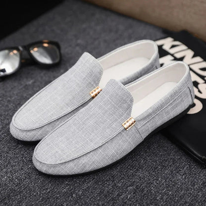 Fashion Men Casual Shoes Luxury Brand Men Loafers Breathable Comfort Slip-on Mens Driving Shoes lightweight Lazy Shoes Moccasins