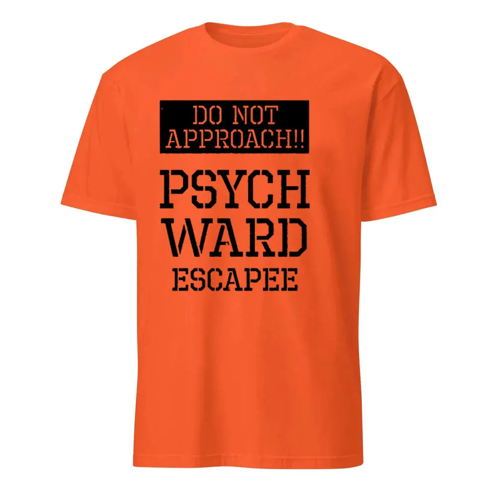 Ward Mental Prison Inmate Novelty Funny Unisex Crewneck T-shirt Summer Fashion Casual Print Tops Cotton Soft Tee