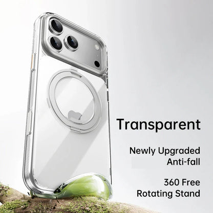 Magnetic 360 Degrees Rotating Ring Holder Case For iPhone 17 Pro Max / 17 Air