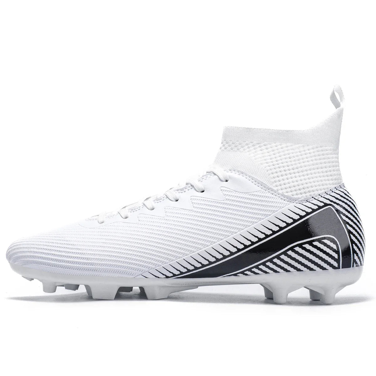 Breathable AG FG football shoes PU Fabric Mesh Upper TPU Wear-resistant Sole Non-slip Design For Kids Youth Daily Play