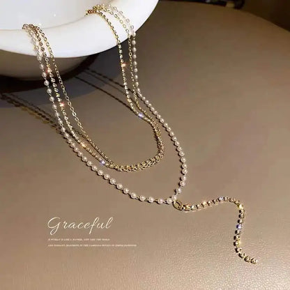 Heart Shape Pendant Necklaces Silver Color 5A Cubic Zirconia Minimalist Style Clavicle Chain Women And Girl Jewelry