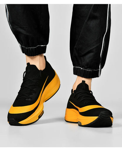 Men Running Shoes Breathable Race Cushioning Outdoor Jogging Sneakers Trainer Luxury shoes Couple Non-Slip Mesh Off-road Shoes