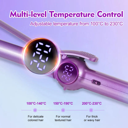 Electric Curling Iron for Women Portable Negative Hair Curler No Damage to Hair Convenient for Home Use