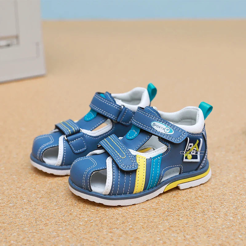 Summer New Sandals Boys Shoes Children Beach Shoes Non-Slip Closed Toe baby Sandals