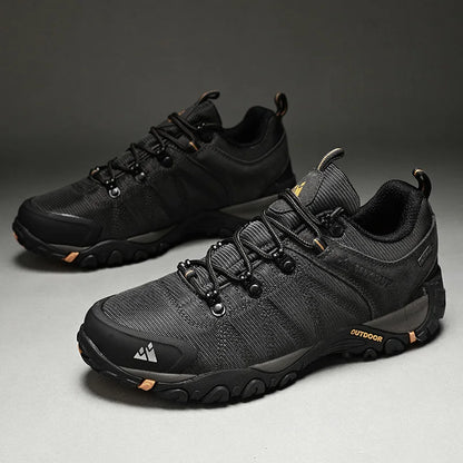 Non-slip Men Hiking Shoes Breathable Outdoor Wear Resistant Splashproof Climbing Men Sneaker Tourism Mountain Shoes