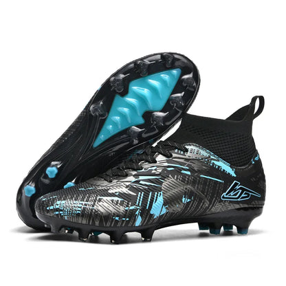 Men Soccer Shoes TF/FG Sneaker Boy Comfortable Society Original Resistant Top Quality Football Shoes Long Spikes Football Boots