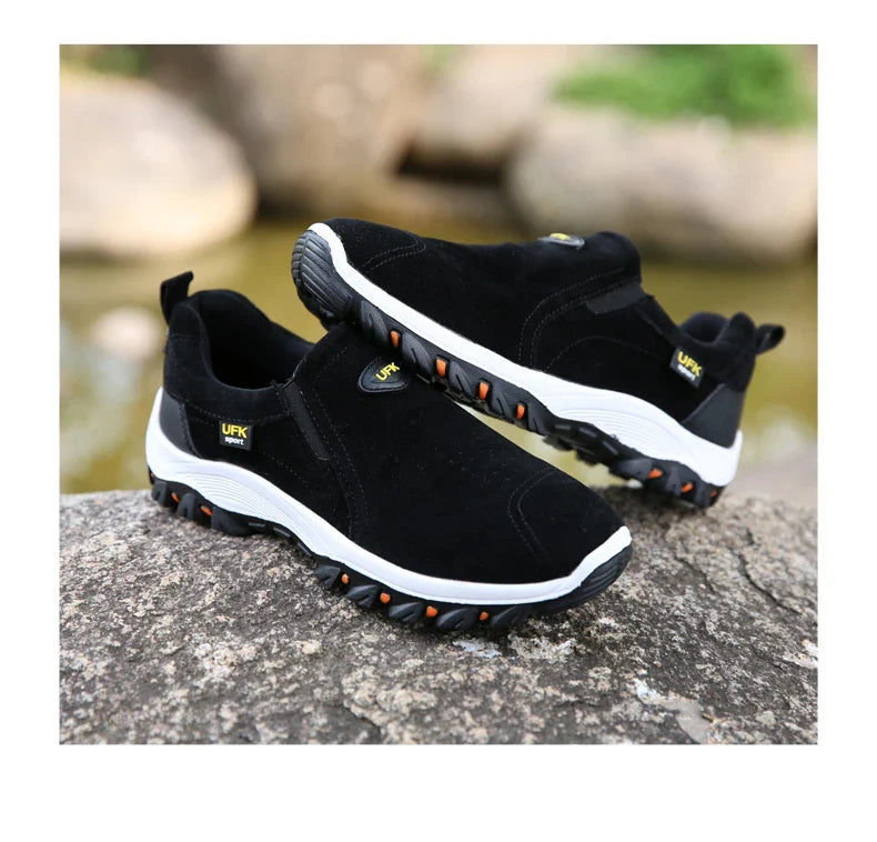 Casual Men's Sports Shoes Outdoor Walking Loafers Comfortable Shoes Fashionable and Lightweight Plus Size 38-50