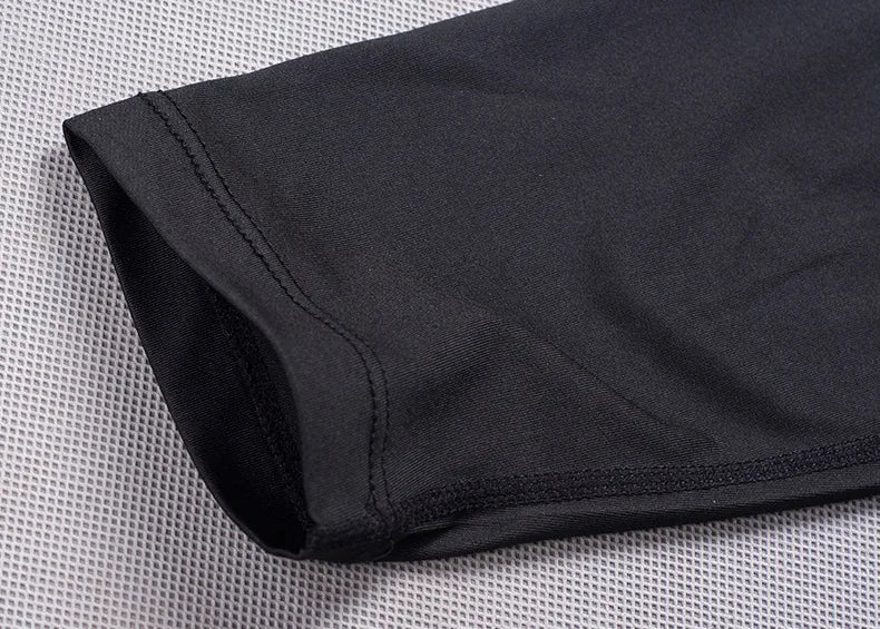 Men's compression sports pants fast drying fitness sports pants running tight pants training tight pants black red gray line