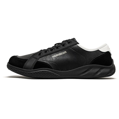 Women Men Barefoot Shoes Wide Toe Box Lightweight Sneakers Casual Color-Blocking Artificial Leather Walking Shoes