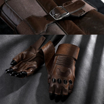High Quality Adult Superhero Captain Steven Rogers Cosplay Costume Battle Uniform Costume  Halloween Carnival Helmet Boots