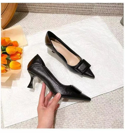 New style comfortable and versatile fairy-style suit light professional fashion with small skirt ladies high heels
