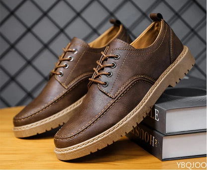 New Men Versatile Luxury shoes High Quality Dress Shoes Men Classic Business Leather footwear Fashion Men Casual Shoe Zapatos