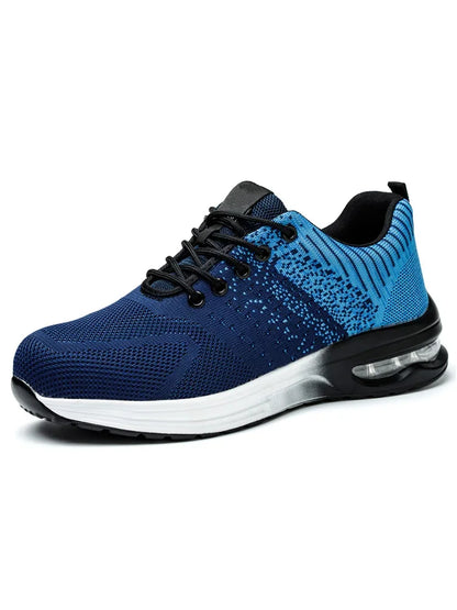 Air Cushion Safety Shoes Men Boots Steel Toe Shoes Men Puncture-Proof Sneakers Male Shoes Work Boots Indestructible Footwear