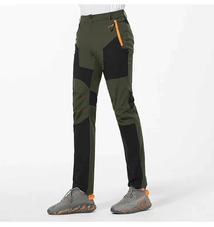 Quick Dry Hiking Pants Men Outdoor Running Camping Climbing Waterproof Mountain Trousers Stretch Lightweight Pants