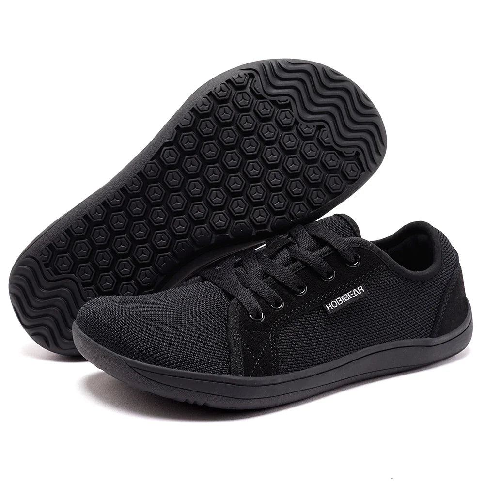 Unisex Wide Toe Barefoot Shoes for Men Women Outdoor Trail Running Minimalist Walking Shoes Lightweight and Breathable