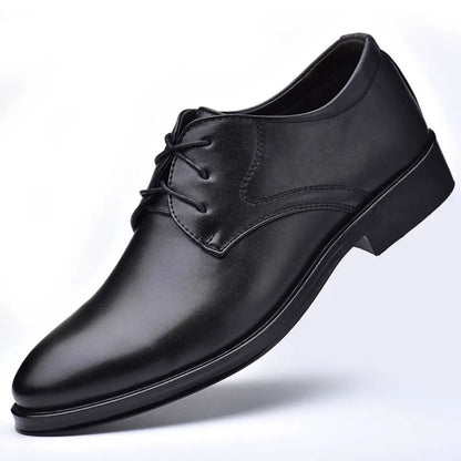 Men's Classic Oxford Shoes Casual Derbys Dress Business Formal Lace-Up Footwear for Men