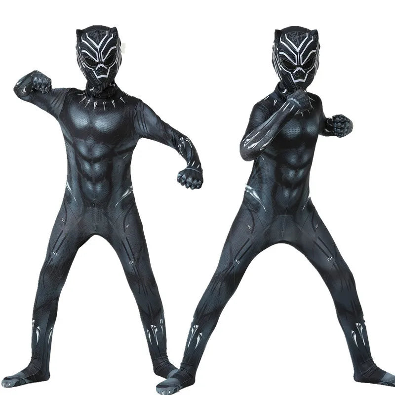 The Flash Black Panther America Cosplay Costume Bodysuit Jumpsuit Halloween for Kids Adult Jumpsuit  Toys Venom Symbiote