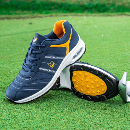 Men Golf Shoes Casual Breathable Waterproof Non-slip Golf Outdoor Training Shoes