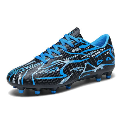 Soccer Shoes Child Football Shoes Outdoor Non-Slip Futsal Shoes Kids Sneakers Boys Low-cut Lightweight Children's Sports Shoes