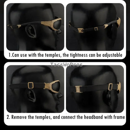 Sports Sunglasses Airsoft CS Tactical Paintball Combat Glasses