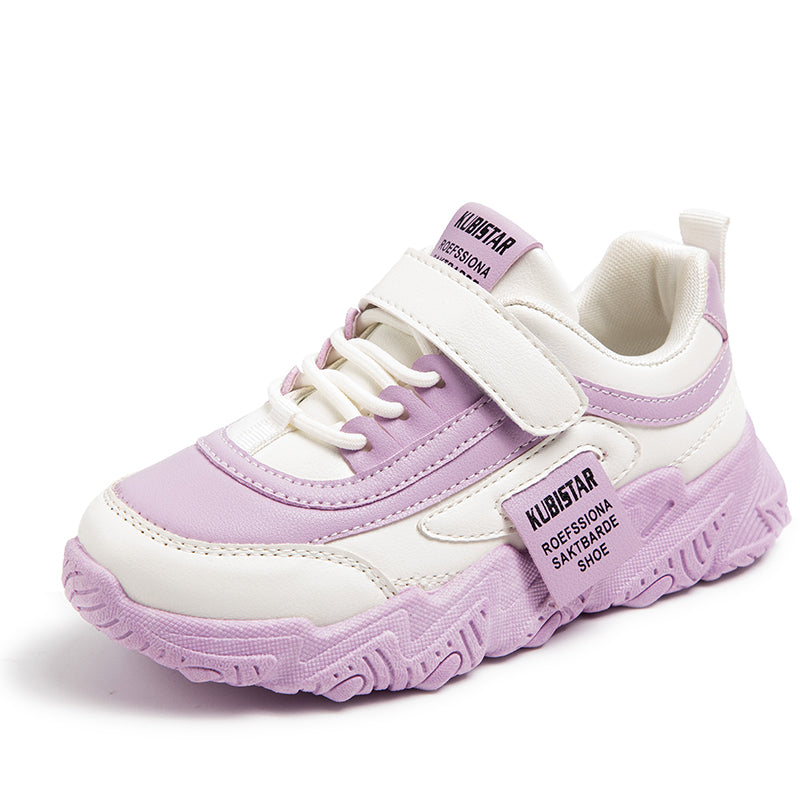 Kids Sports Shoes for Girls Boys Children Running Sneakers PU Soft School Casual Shoes Classic Fashion Anti-skid Spring Autumn