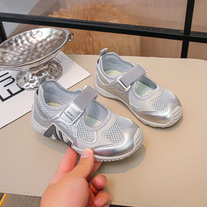 Children Sport Sandals Kids New Summer Mesh Breathable Lightweight Sneakers for Boys Girls Outdoor Casual Walking Shoes