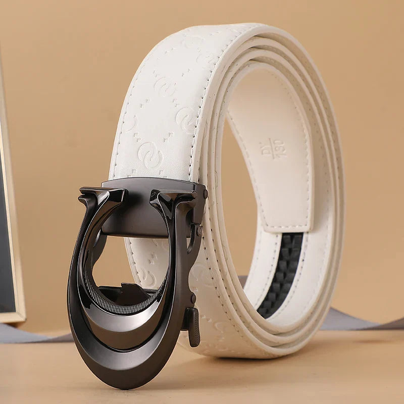 High Quality 34mm Designers Business Mens belt Luxury Brand Famous Male brand Buckle Canvas Leather Belt for Women jeans belt