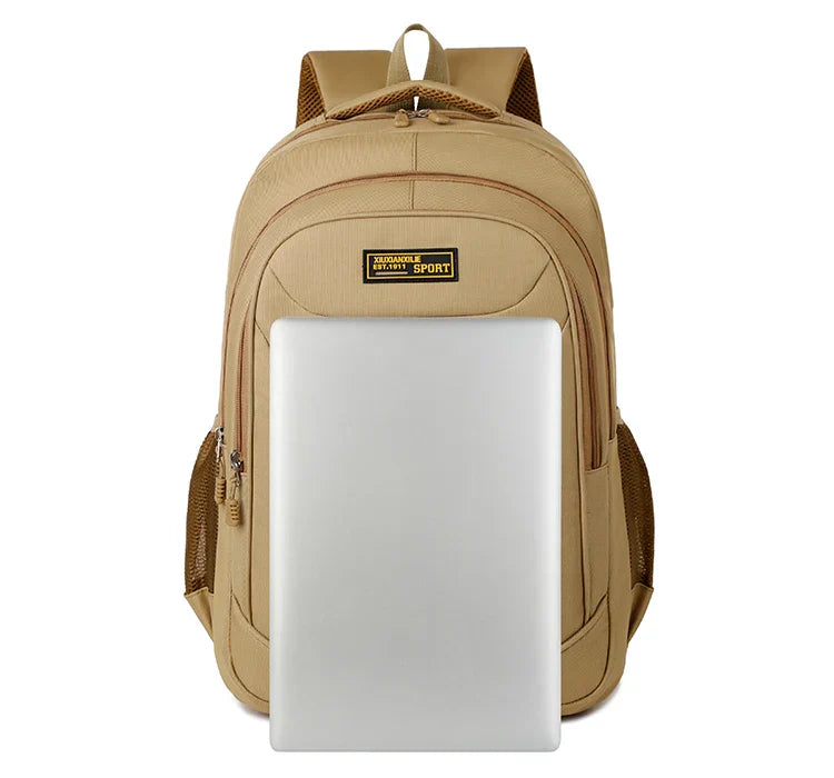 Men's and women's universal backpack, large capacity multi-purpose laptop backpack, durable travel backpack with safety compartm