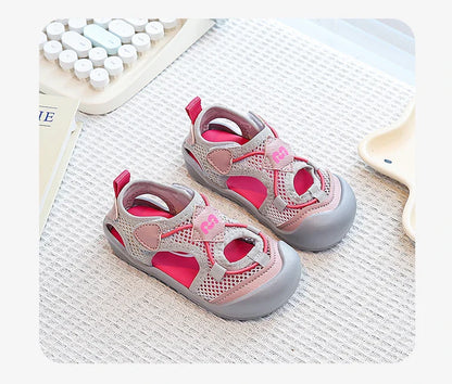 Boys Girls Recycled Adventure Sandals 2026 New Summer Kids Sporty Sandals Non-slip Versatile Chic Outdoor Barefoot Hiking Shoes