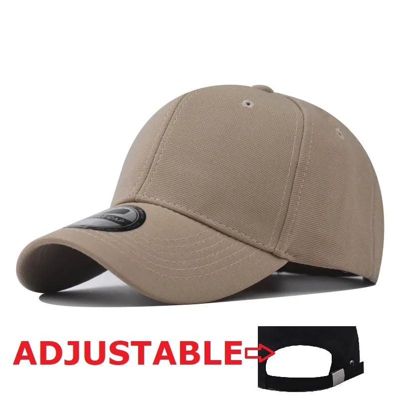 Back Closed Baseball Caps Full Closure Snapback Hats Hip Hop Hat for Men Women58-60cm Dad Hats Cap Kids Adults