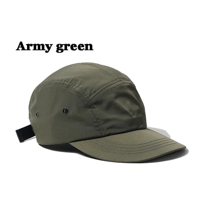 Fashion Adjustable Hat 5 Panel Cap Quick Dry Cap Snapback Hats Unisex Baseball Caps Sun Hats