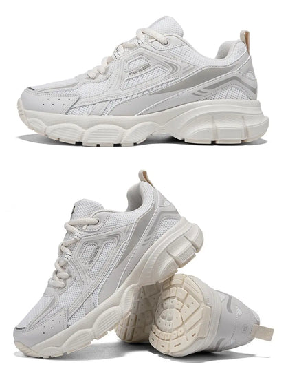 Women Running Shoes Lightweight Breathable Sport Shoes Female Comfort White Casual Sneakers Height Increase Cushioning