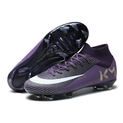 New Men Match Football Boots Ankle Non-Slip TF/FG Professional Soccer Shoes Boys Sneakers Comfortable Sports Shoes Unisex