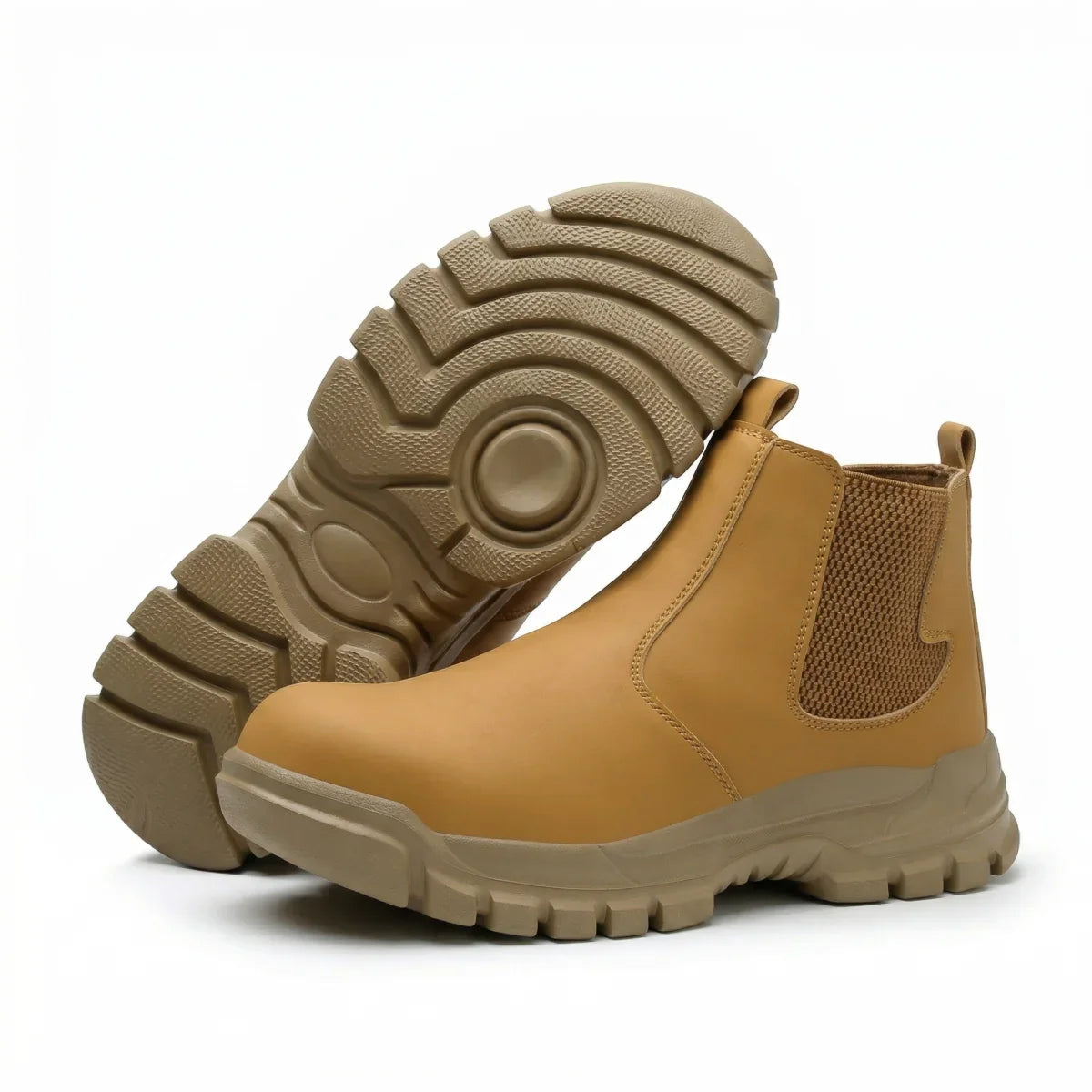 high-top Safety Shoes Men Steel Toe Protective Shoes With Anti Smash Anti Piercing Work Shoes Indestructible safety boots