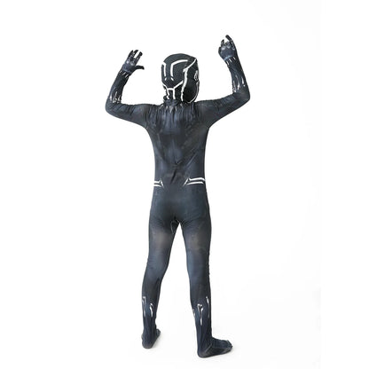 Anime Superhero Black Panther Men Adult Jumpsuits Panther Cosplay Halloween Costume Bodysuits Dress Up New