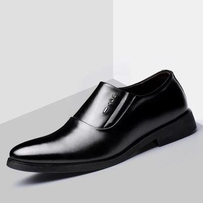 Elegant Men's Dress Shoes 2023 Summer Social Shoes Men's Fashion Elegant Formal Wedding Shoes Men's Set Office Oxford Shoe Men