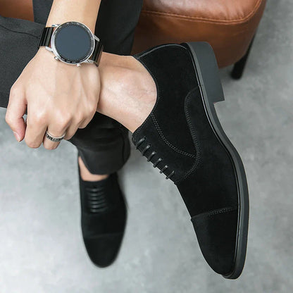 Dress Oxfords Men's Formal Shoes Casual Business Flats Leisure Footwear Party Loafers Retro Men Moccasins Zapatillas Para Hombre