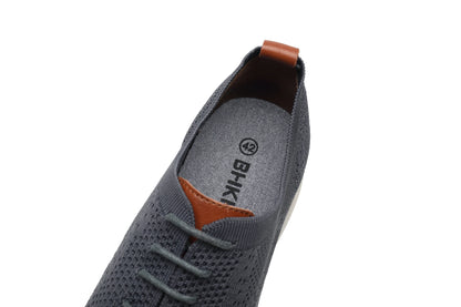 Male Sneakers Summer Knitted Mesh Casual Shoes Lightweight Casual Shoes Breathable Walking Footwear Shoes For Men