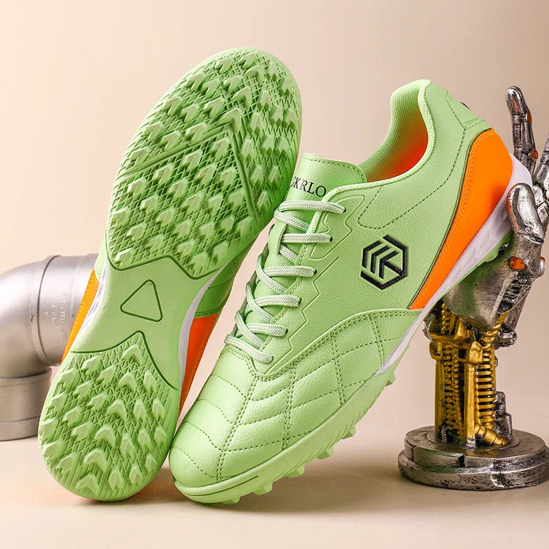 New Men Football Boots Grass Breathable Match Outdoor Sport Soccer Shoes Cleats Long Spikes Comfortable Training Boys Non Slip