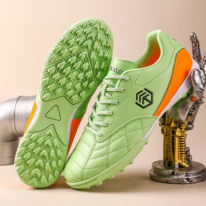 New Men Football Boots Grass Breathable Match Outdoor Sport Soccer Shoes Cleats Long Spikes Comfortable Training Boys Non Slip