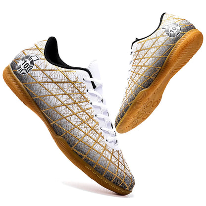 Stylish And Comfortable Adult Training Match Sports Football Shoes Outdoor Indoor Grass Sports Shoes For Youth Students 35-47#