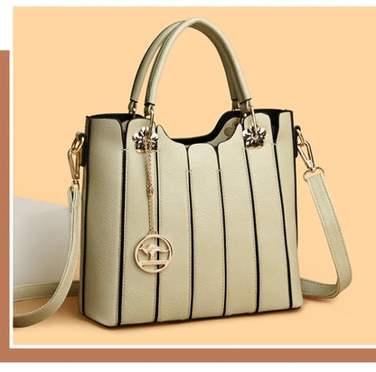 Genuine Brand Fashion Luxury High Quality 3 Layers Leather Handbag Women 2024 Crossbody Bags for Women Lady Large Capacity 2024